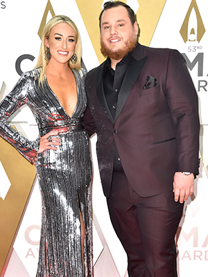 Nicole Hocking and Luke Combs