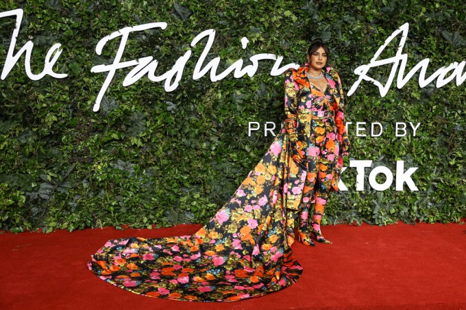 Priyanka Chopra At The 2021 Fashion Awards