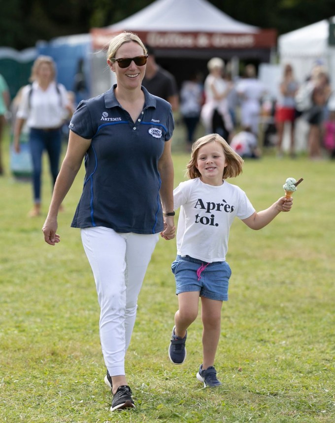 Zara Tindall & Mia Tindall In Gloucestershire