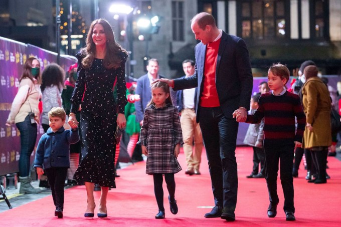 Prince William & Kate Middleton At The Theater