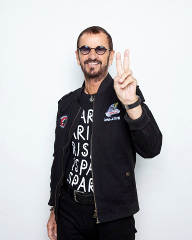 Ringo Starr poses for a portrait at the Sunset Marquis in Los Angeles
Ringo Starr Portrait Session, West Hollywood, USA - 11 Oct 2019