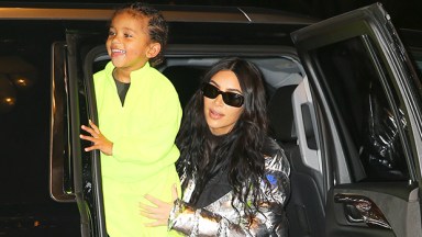 kim kardashian and saint west