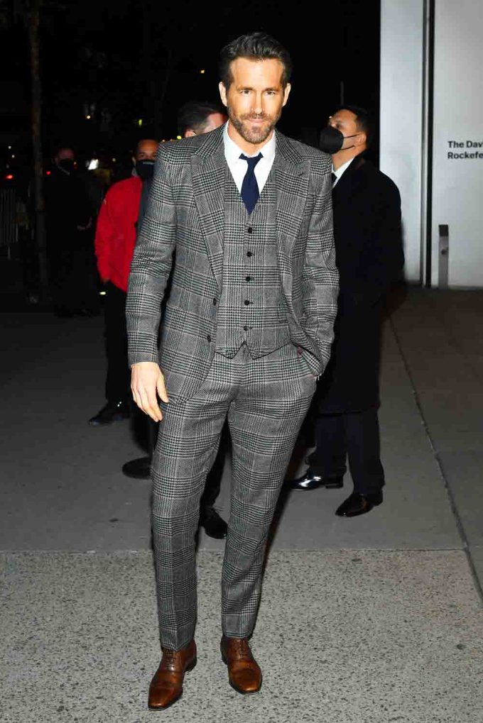 Ryan Reynolds Arrives At The WSJ Magazine 2021 Innovator Awards