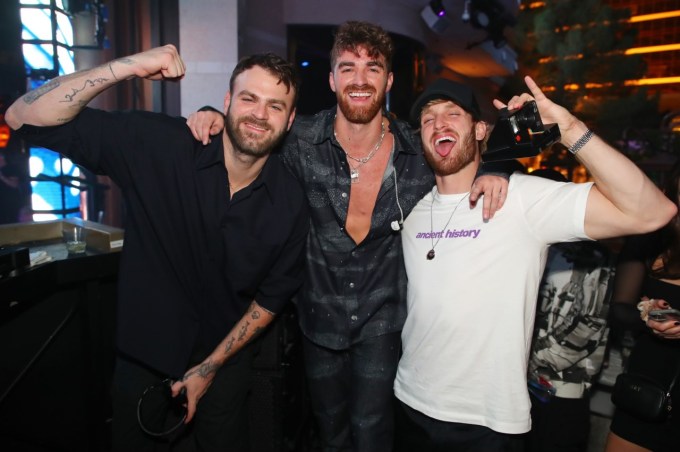 Logan Paul & The Chainsmokers at XS Nightclub