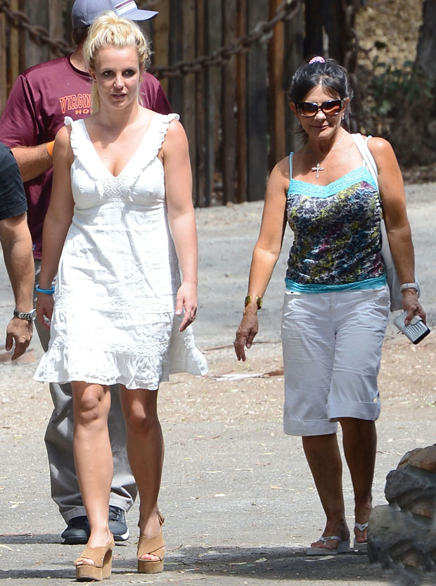 Britney Spears & mom Lynne Spears 