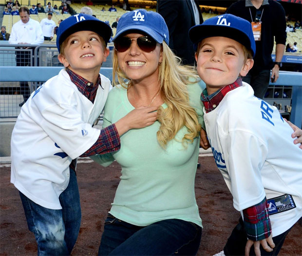 britney spears and her sons