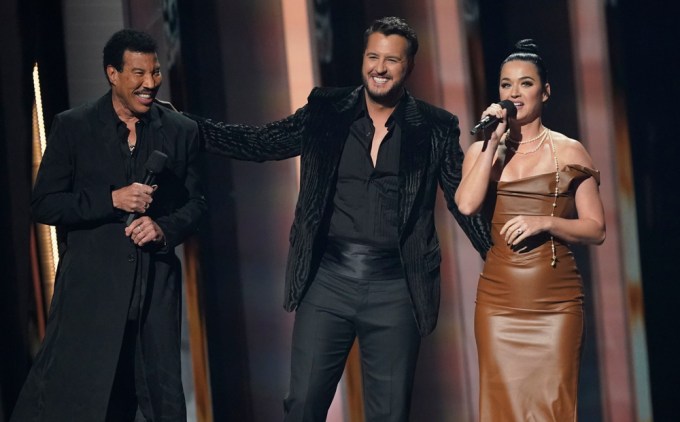 Lionel Richie, Luke Bryan & Katy Perry