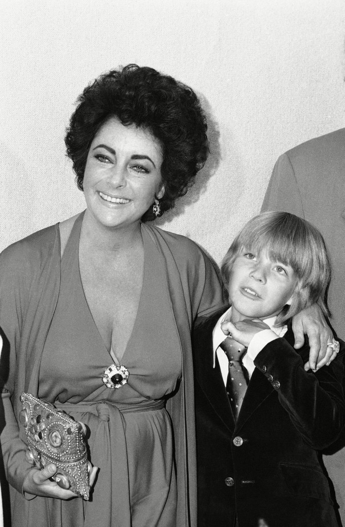 Elizabeth Taylor & Todd Lookinland