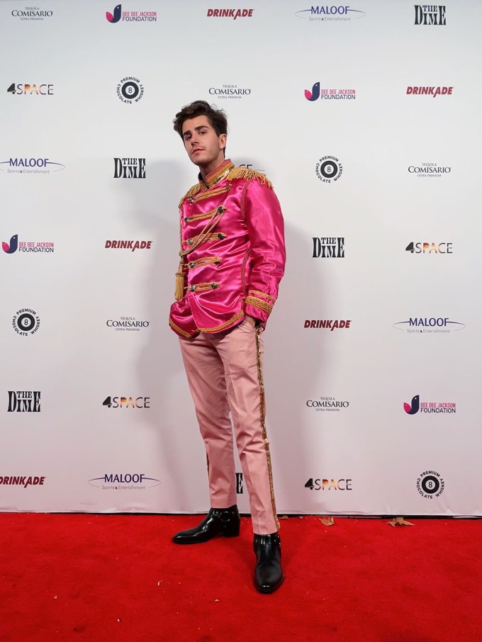 Pop Rock Artist Simon Lunche on the red carpet at The Dee Dee Jackson Foundation