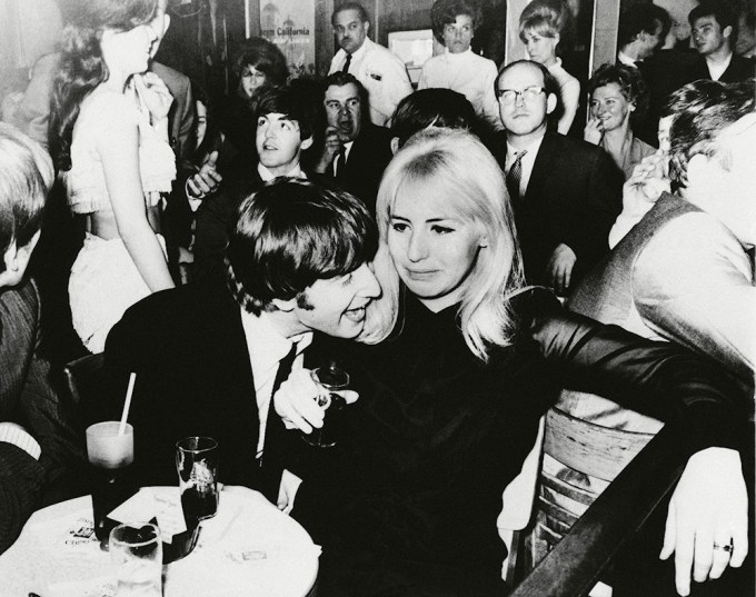 John Lennon & Cynthia Lennon out in New York