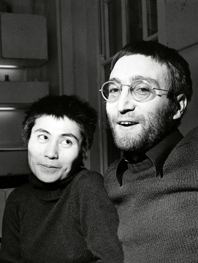 John Lennon & Yoko Ono in London