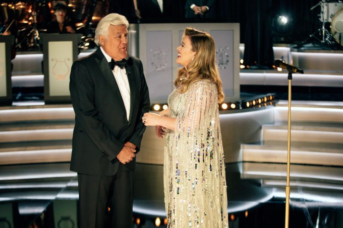 Kelly Clarkson With Jay Leno