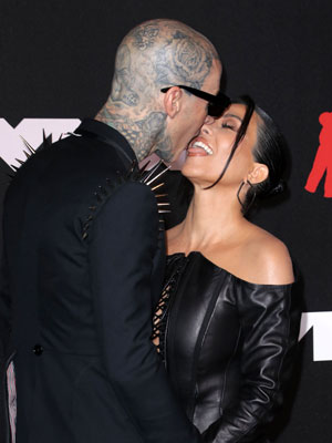 Travis Barker & Kourtney Kardashian