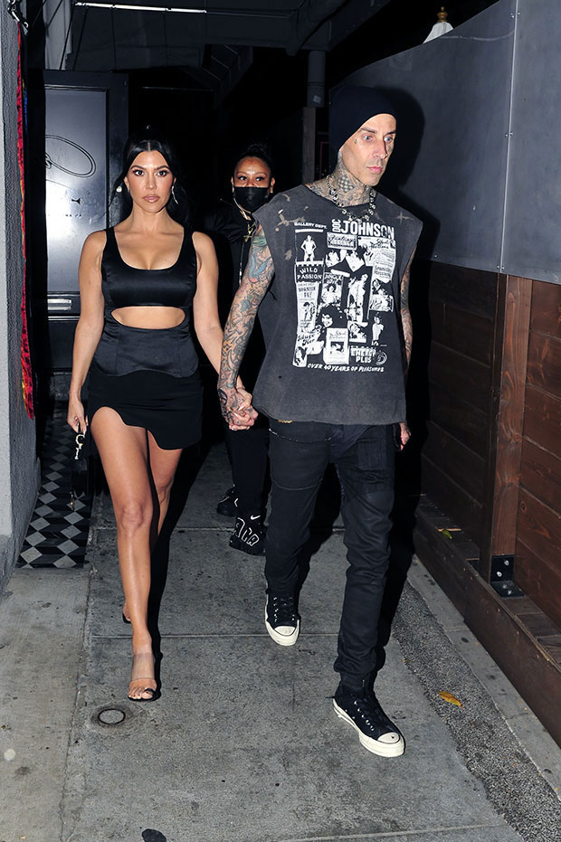 Travis Barker & Kourtney Kardashian