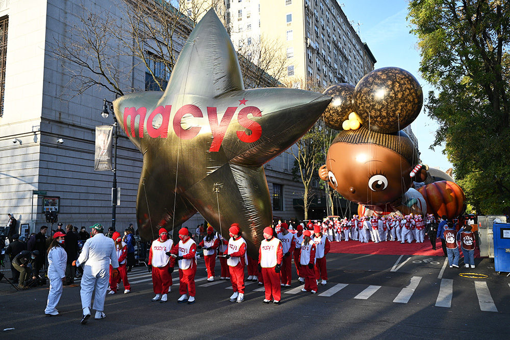 "Ada Twist, Scientist" by Netflix balloon during the 95th Annual Macy's Thanksgiving Day Parade on November 25, 2021 in New York.95th Annual Macy's Thanksgiving Day Parade, New York, USA - 25 Nov 2021