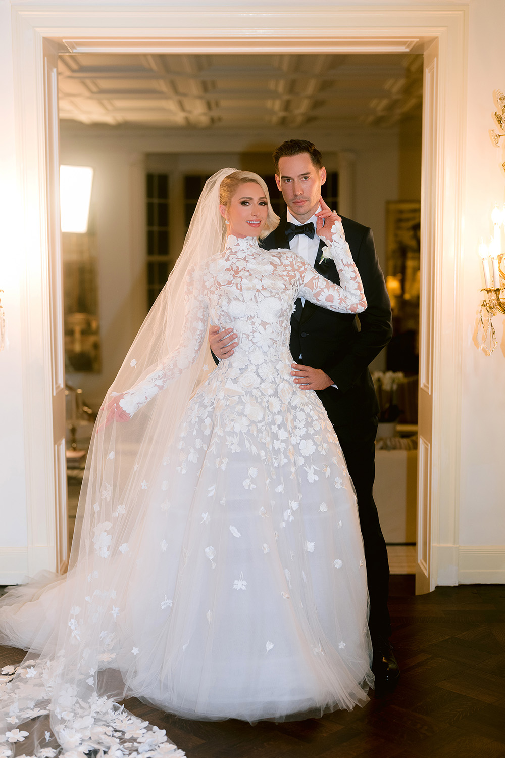 The wedding of Paris Hilton and Carter Reum, Bel Air, Los Angeles, California, USA - 11 Nov 202