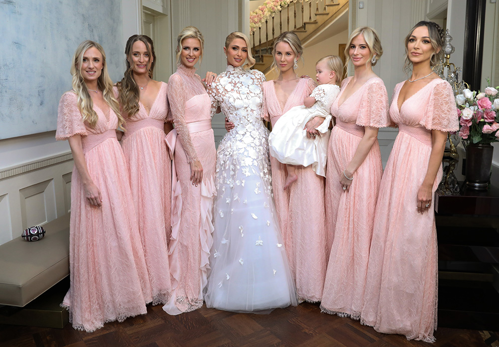 Brooke Wiederhorn, Nicky Hilton, Paris Hilton, Tessa Hilton, Halle Reum Hammond and Farrah Aldjufrie