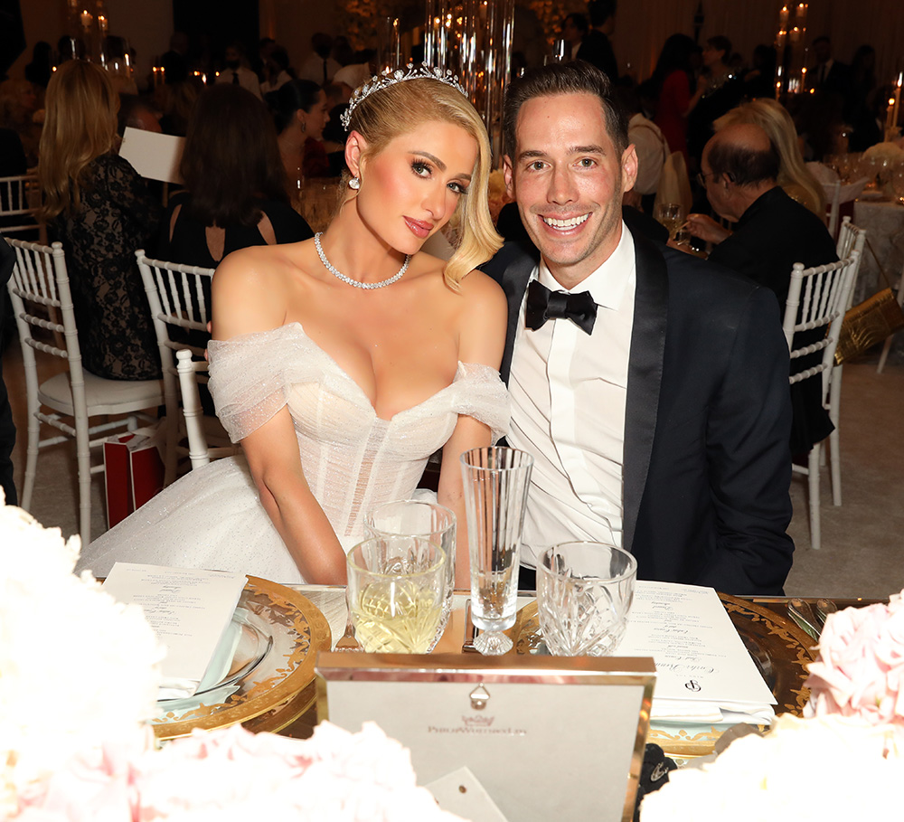 The wedding of Paris Hilton and Carter Reum, Porttraits, Bel Air, Los Angeles, California, USA - 11 Nov 202