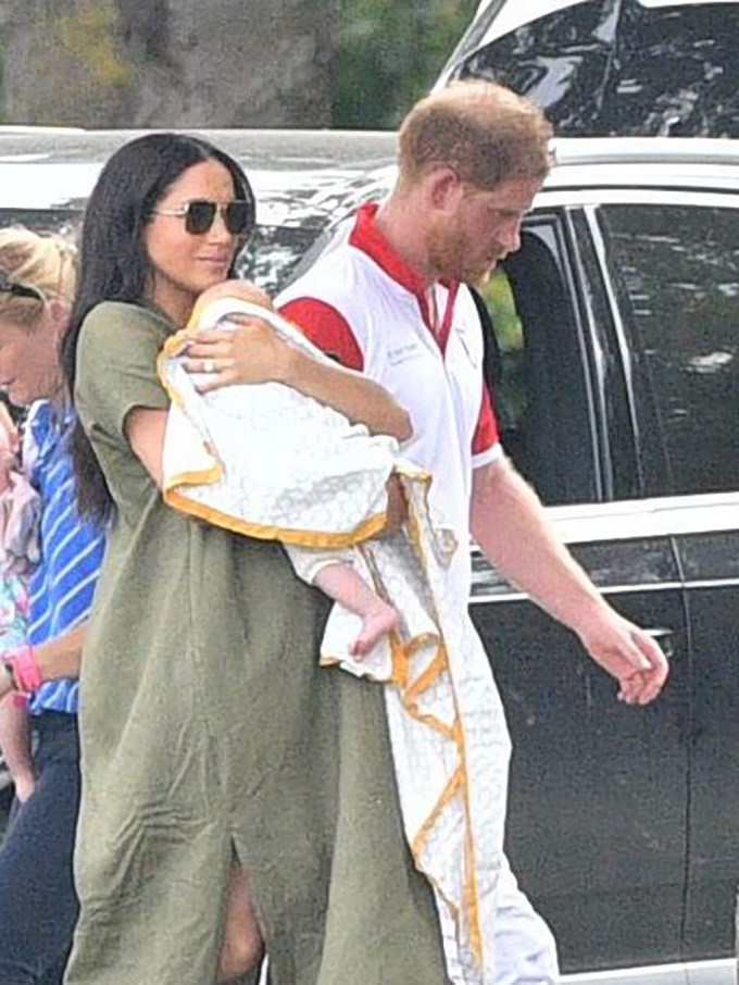 Prince Harry & Megan Markle At King Power Royal Charity Polo Day