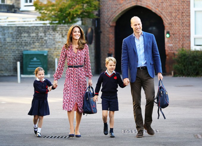 Princess Charlotte’s First Day Of School