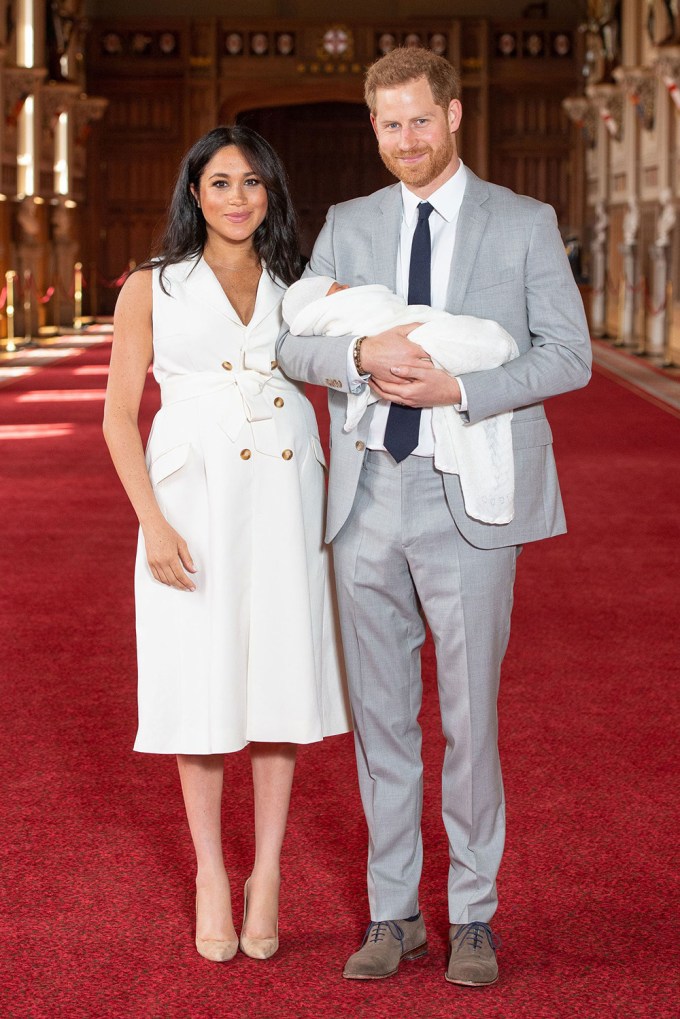 Prince Harry & Meghan Duchess of Sussex With Baby Archie