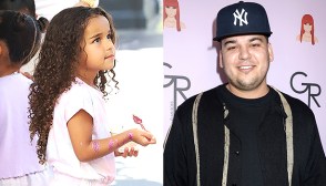 rob kardashian and daughter dream