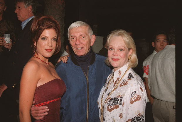 Tori, Aaron, and Candy Spelling 