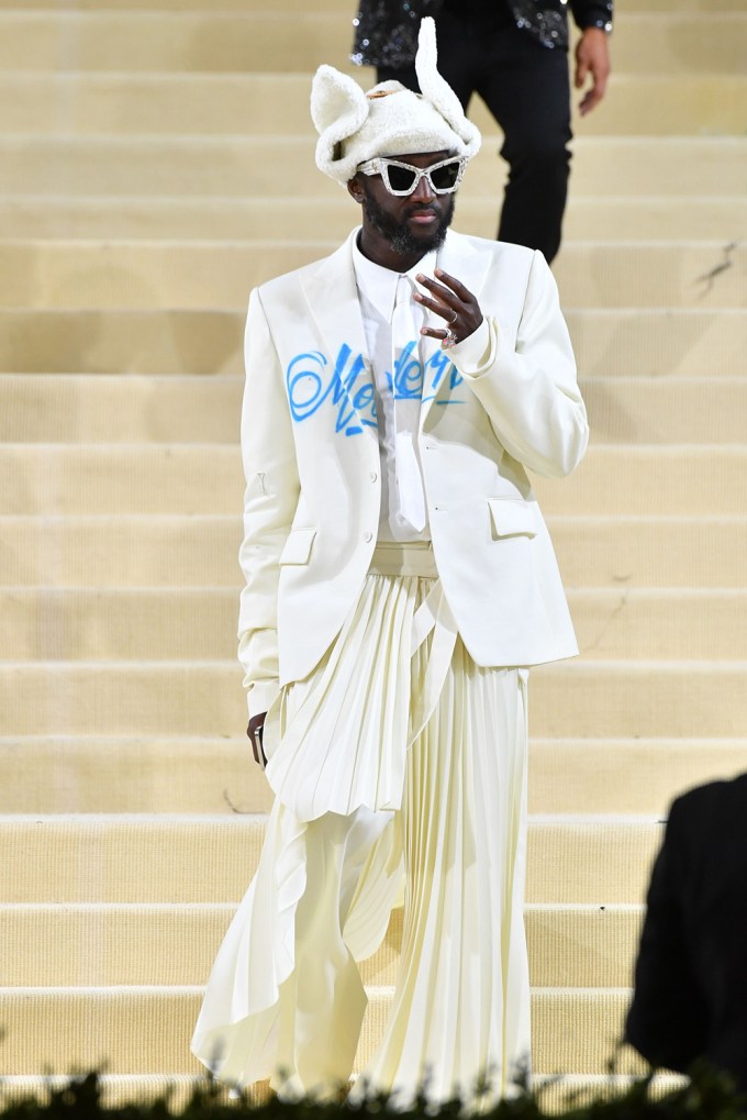 Virgil Abloh At The 2021 Met Gala