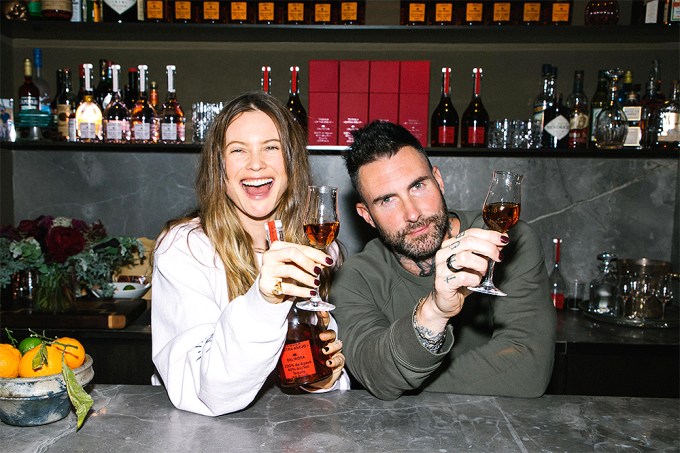 Adam Levine and Behati Prinsloo