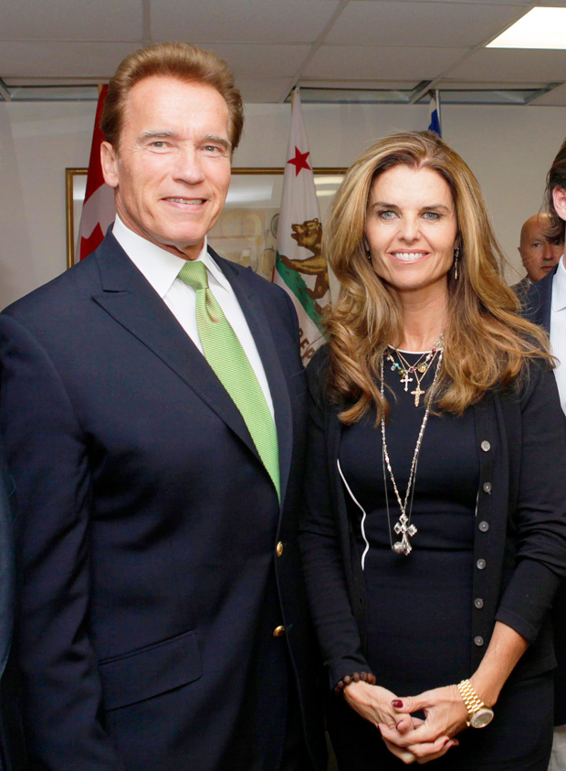 Arnold Schwarzenegger & Maria Shriver