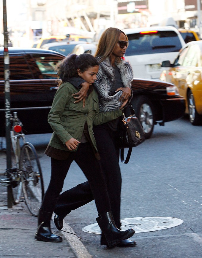 Iman & Daughter Lexi Take Over the Big Apple