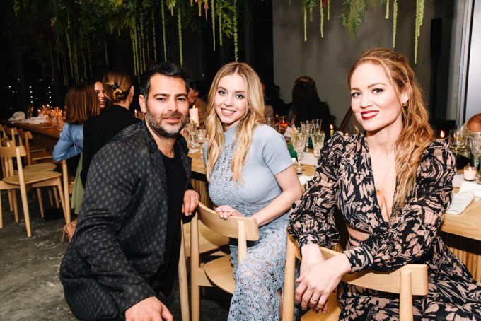 Jonathan Simkhai, Sydney Sweeney & Erika Christensen