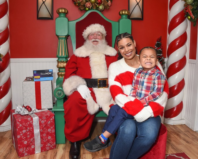 Jordin Sparks with son Dana Thomas