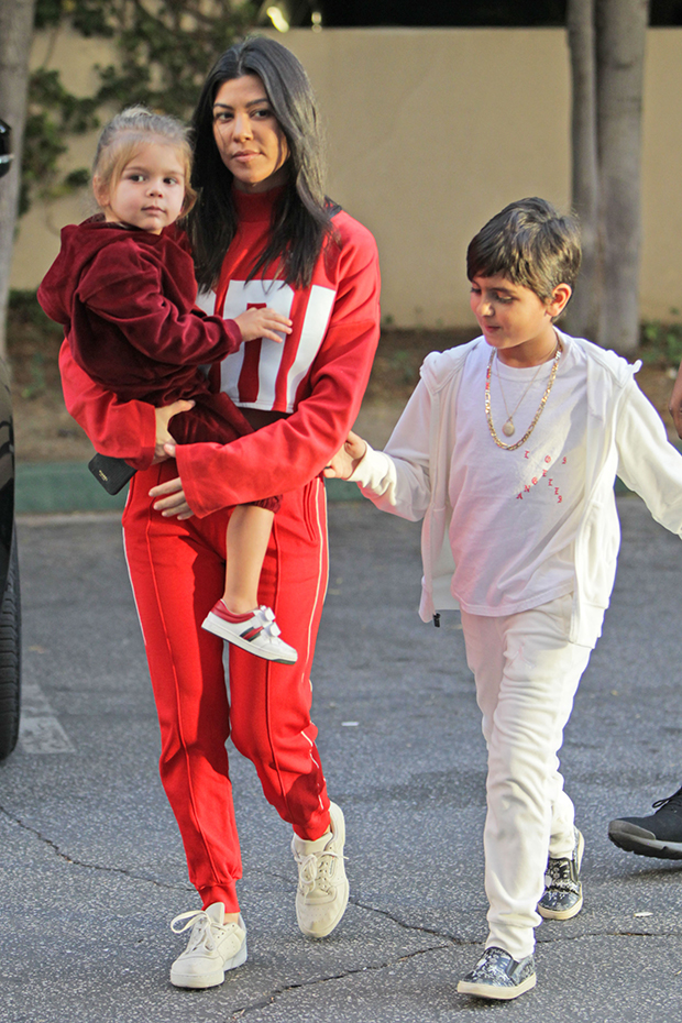 Kourtney Kardashian, Mason Disick, Reign Disick