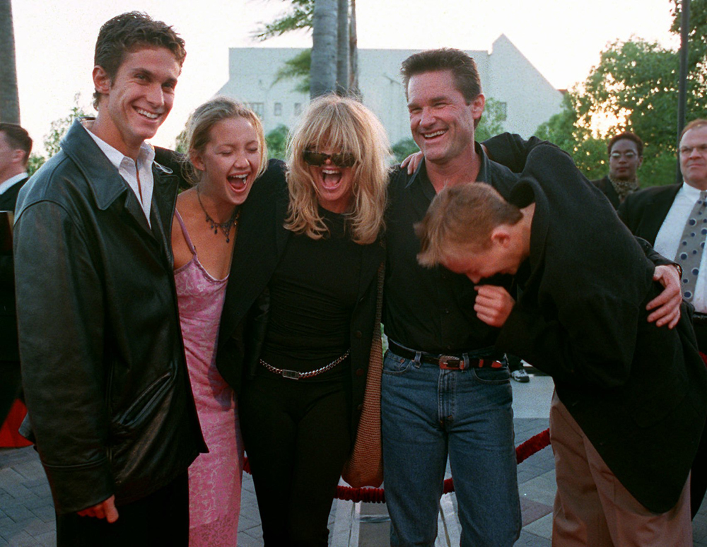 Kurt Russell Goldie Hawn Family