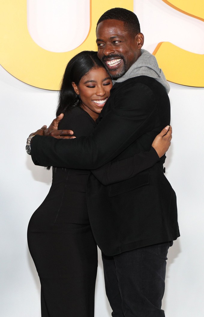 Lyric Ross & Sterling K. Brown Hug