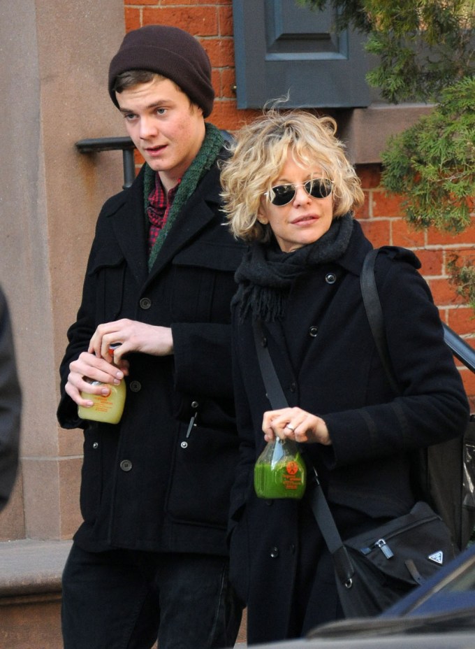 Meg Ryan & Jack Quaid Step Out In New York City