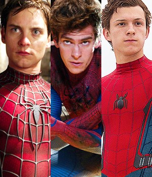 Tobey Maguire, Andrew Garfield, Tom Holland