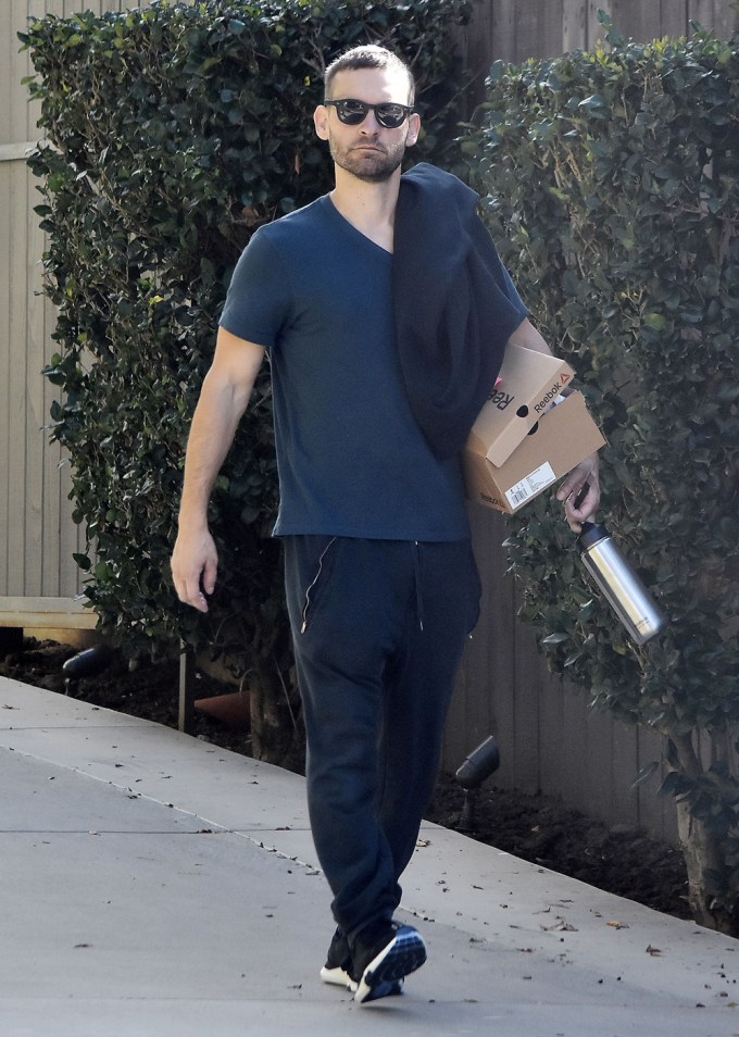 Tobey Maguire out in LA (2018)