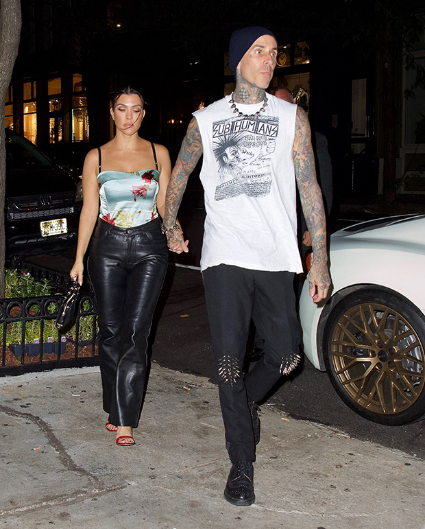 Kourtney Kardashian & Travis Barker 