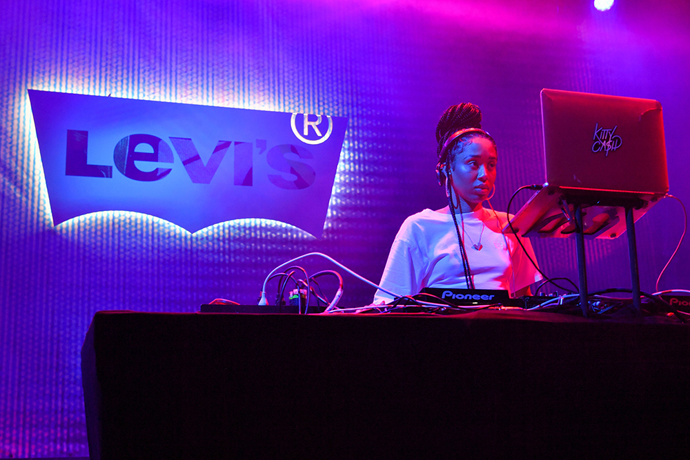 Kitty Cash
Levi's XX Chino Launch Event, Levi's Haus Miami, USA - 29 Jan 2020