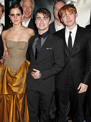 emma watson, daniel radcliffe, rupert grint