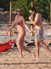 Sardegna, ITALY  - The German Supermodel Heidi Klum and her husband, the Tokio Hotel star Tom Kaulitz frolic out in the sea during the sun-soaked holiday at the beaches of Cala Volpe bay in Sardinia.

The couple packed on the PDA during the European heatwave that's currently gripping in the continent.

Pictured: Heidi Klum - Tom Kaulitz

BACKGRID USA 16 JULY 2023 

BYLINE MUST READ: Frezza La Fata - Cobra Team / BACKGRID

USA: +1 310 798 9111 / usasales@backgrid.com

UK: +44 208 344 2007 / uksales@backgrid.com

*UK Clients - Pictures Containing Children
Please Pixelate Face Prior To Publication*