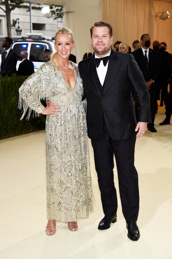 James Corden & Julia Carey At The 2021 Met Gala