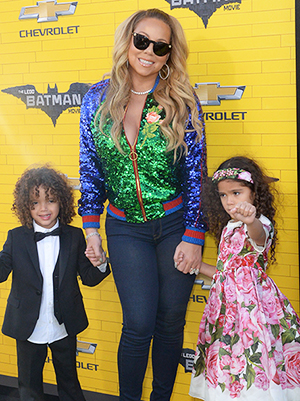 Mariah Carey & her kids