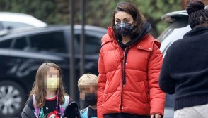 Mila Kunis & her kids