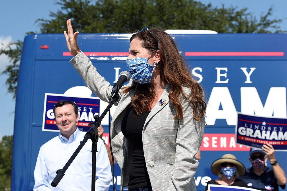 Election 2020 South Carolina, North Charleston, United States - 16 Oct 2020