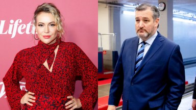 Alyssa Milano, Ted Cruz