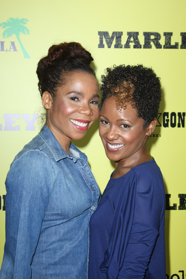 Cedella Marley and Karen Marley'