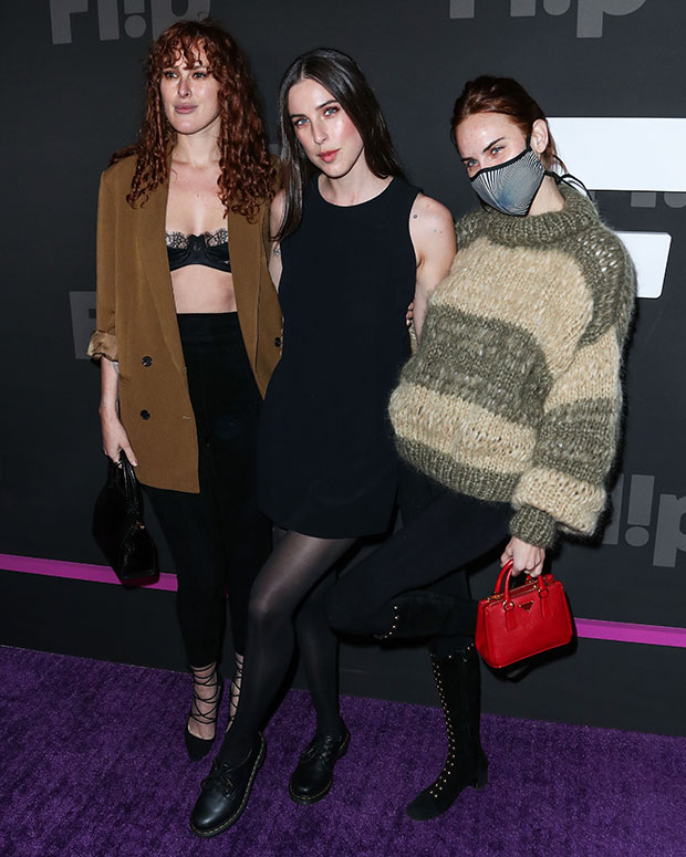 Rumer Glenn Willis, Scout LaRue Willis and Tallulah Belle Willis